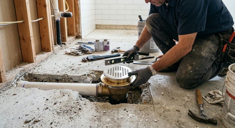 Floor Drain Installation Service