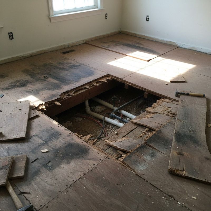 Floor Plumbing Installation